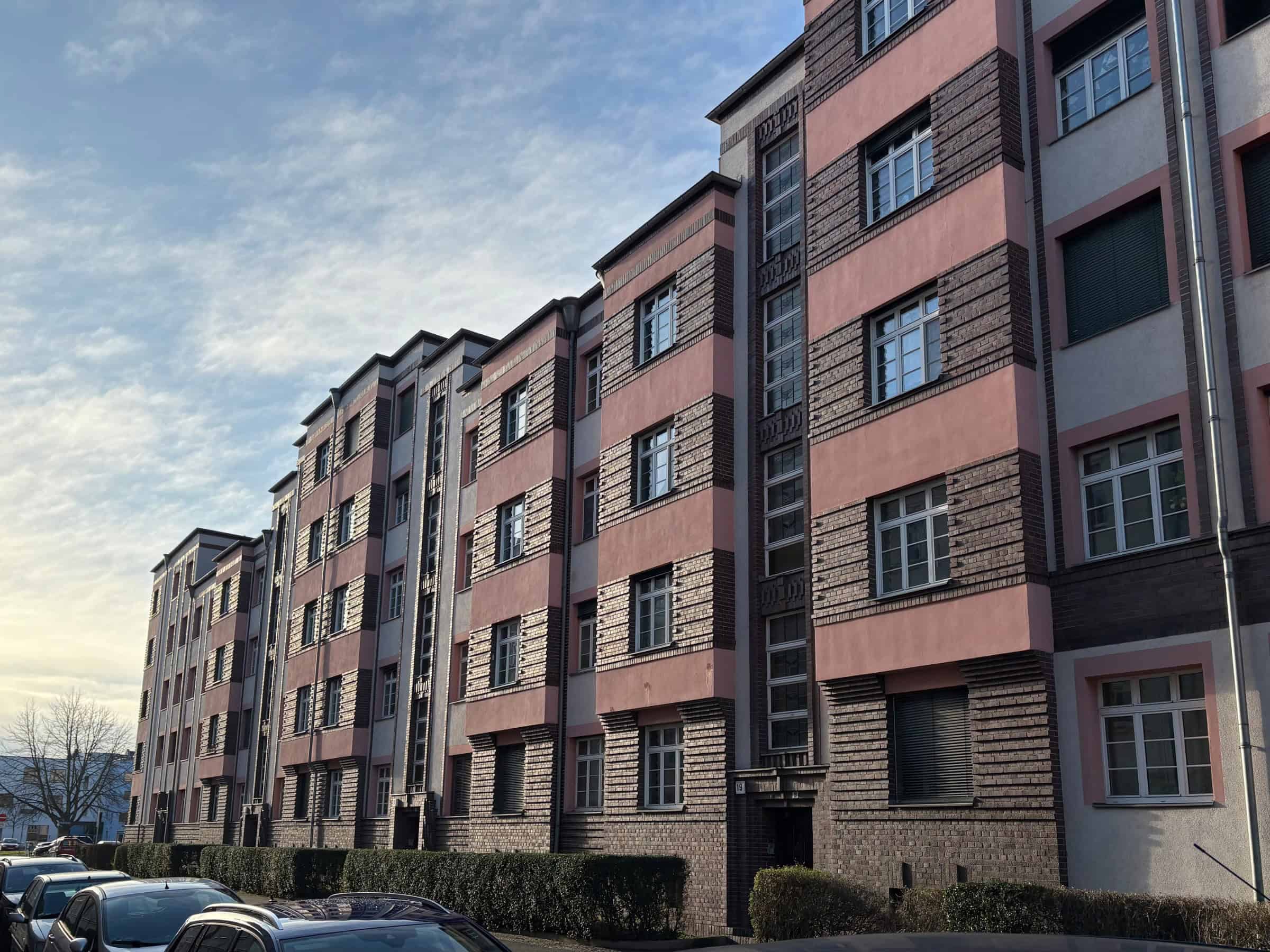 An Expressionist building