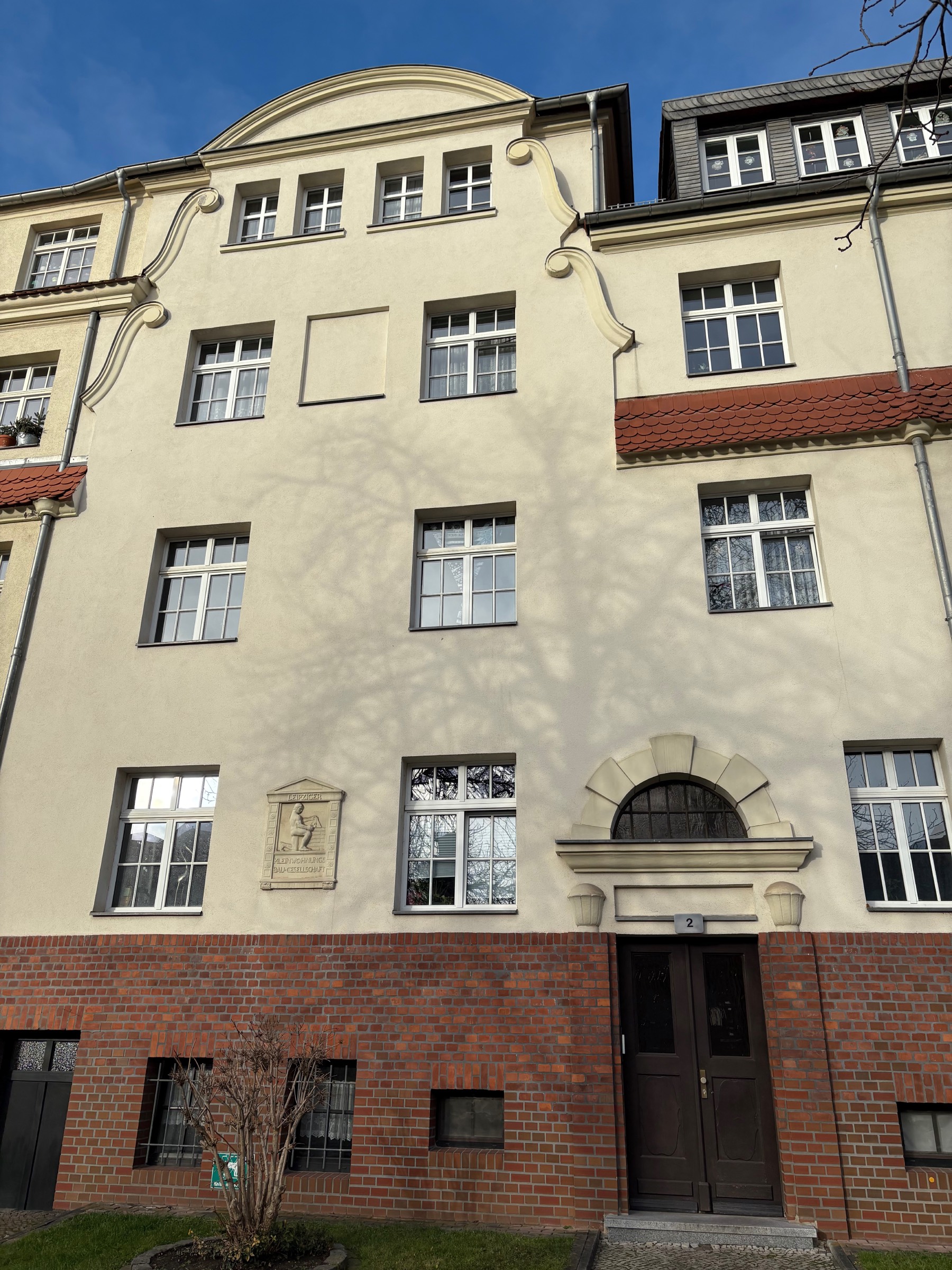Housing cooperative building from 1933 with Jugendstil influences